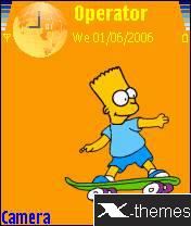 Bart skate Theme